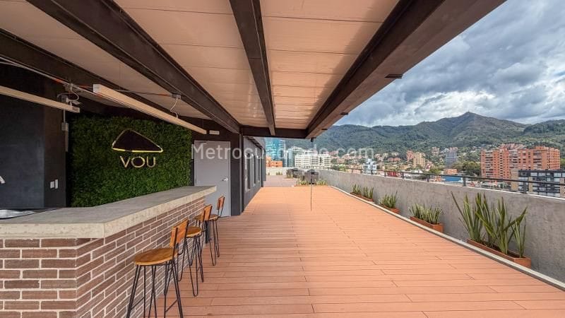Apartaestudio en venta en Chicó Alto, Bogotá, 32 m² · foto 9 de 17