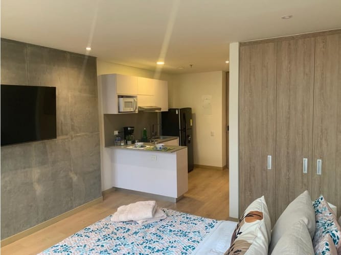 Apartaestudio en venta en Santa Paula, Bogotá, 26 m² · foto 2 de 22