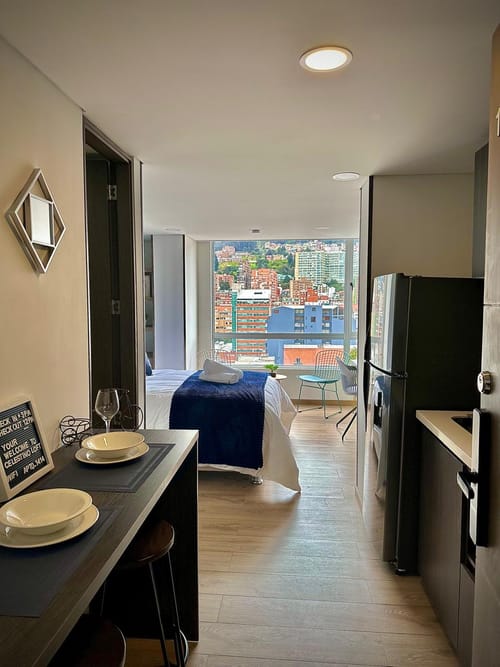 Apartaestudio en venta en Chapinero, Bogotá, 21 m² · foto 10 de 11