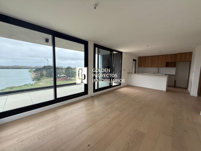 Apartamento en Alquiler 2 Dormitorios a Estrenar Parrillero y Vista al Lago en Borneo Lago Carrasco Este
