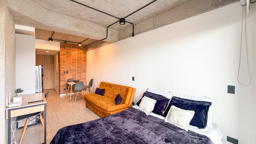 Apartaestudio en venta en Barrios Unidos, Bogotá, 28 m² · foto 5 de 12