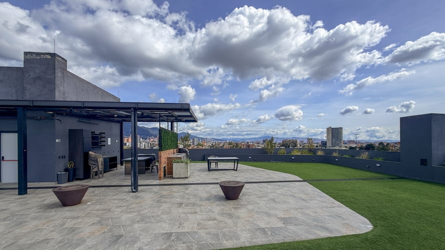 Apartaestudio en venta en Barrios Unidos, Bogotá, 28 m² · foto 10 de 12