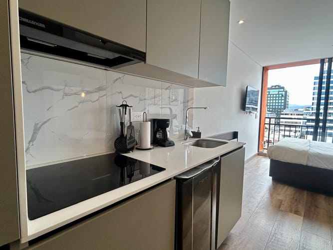 Apartaestudio en venta en Chico Norte, Bogotá, 24 m² · foto 7 de 23