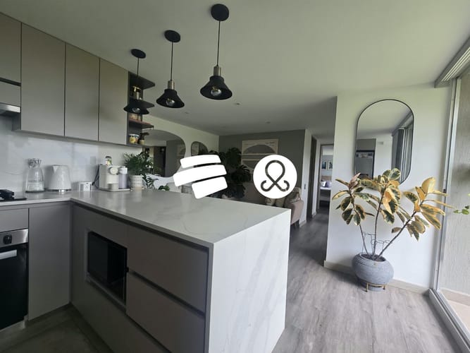 Apartamento de 2 alcobas en venta en Las Lomitas, Sabaneta, 60 m² · foto 2 de 21