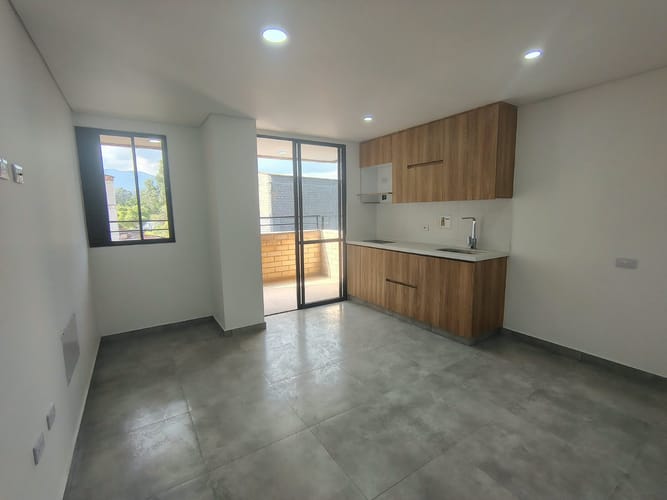 Apartamento de 1 alcoba en arriendo en Entreamigos, Sabaneta, 46 m² · foto 2 de 11