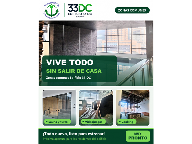 Apartamento de 1 alcoba en arriendo en Centro Internacional, Bogotá, 33 m² · foto 12 de 20