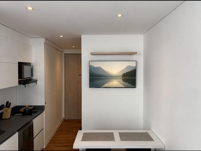 Apartaestudio en venta en La Calleja, Bogotá, 19 m² · foto 13 de 19