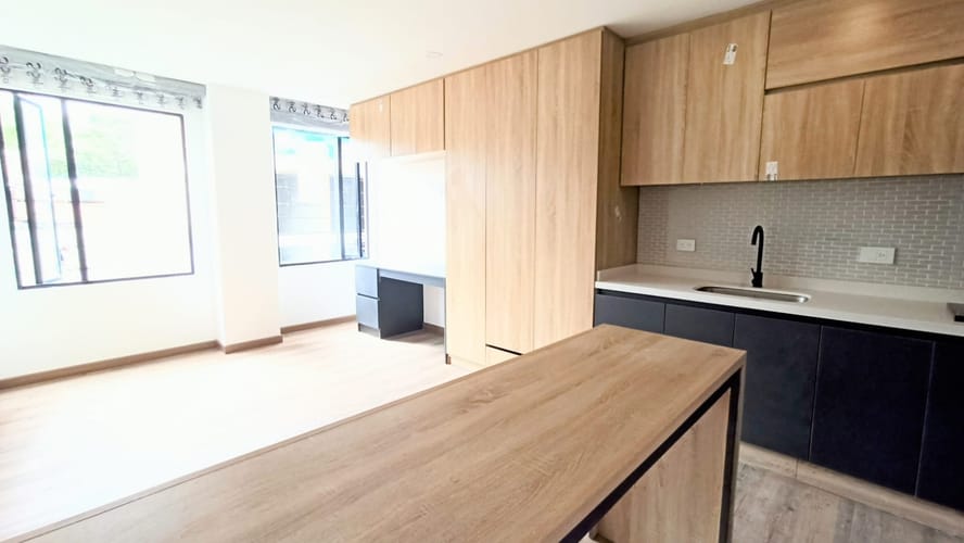 Apartaestudio en arriendo en Barrios Unidos, Bogotá, 25 m² · foto 3 de 12
