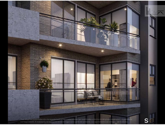 Apartamento de 2 alcobas en venta en Chapinero, Bogotá, 68 m² · foto 3 de 10