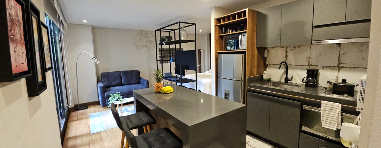 Apartaestudio en venta en La Candelaria, Bogotá, 37 m² · foto 4 de 24