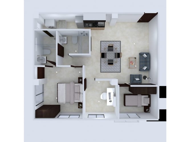 Apartamento de 2 alcobas en venta en Girardot, Girardot, 60 m² · foto 7 de 24