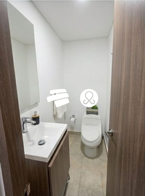 Apartamento de 2 alcobas en venta en Serena Del Mar, Cartagena · foto 7 de 7