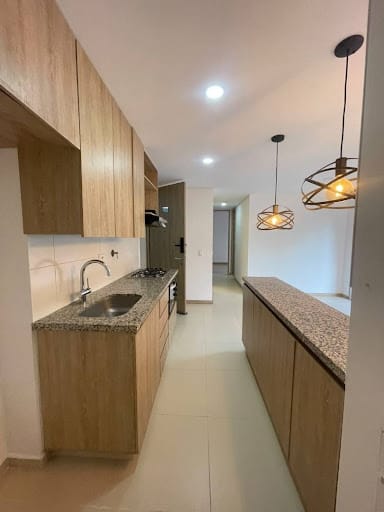 Apartamento de 2 alcobas en arriendo en Sabaneta Real, Sabaneta, 65 m² · foto 9 de 12
