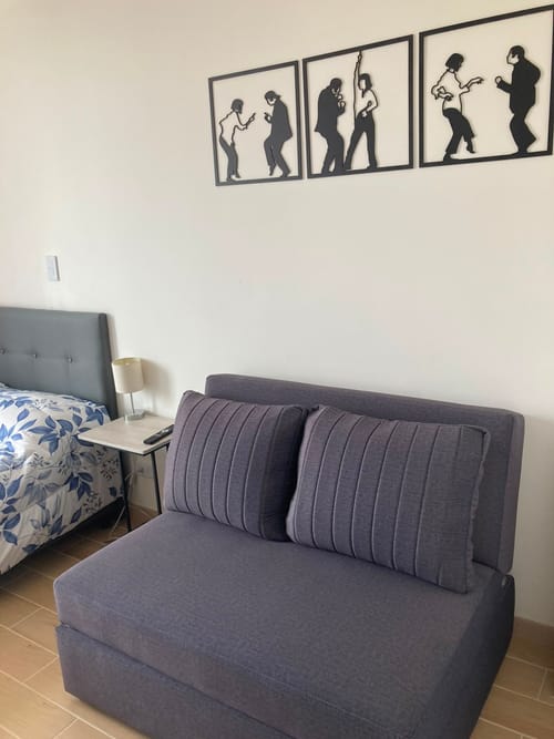 Apartaestudio en arriendo en Barrios Unidos, Bogotá, 21 m² · foto 7 de 12