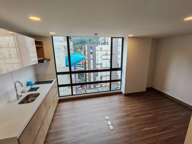Apartaestudio en venta en Las Nieves, Bogotá, 22 m² · foto 2 de 15