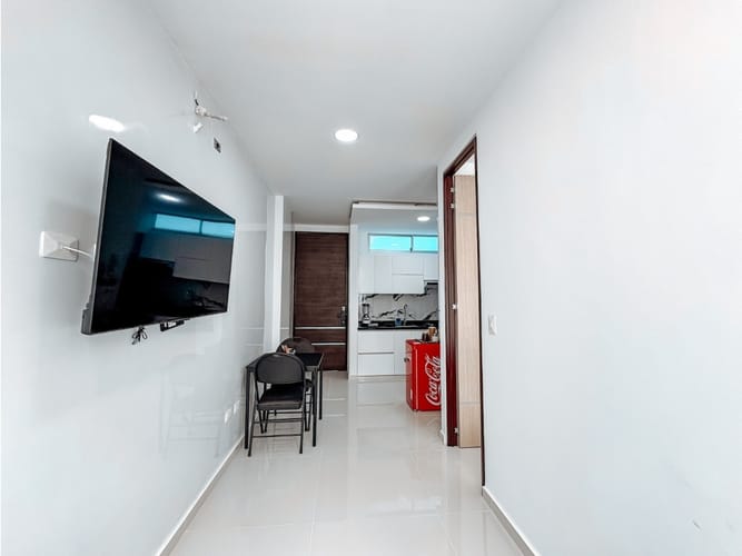 Apartaestudio en arriendo en Lagos Del Cacique, Bucaramanga, 33 m² · foto 6 de 14