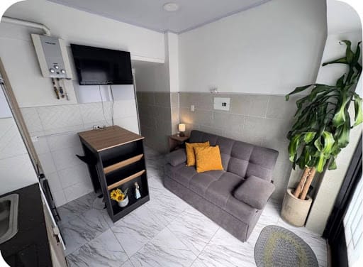 Apartaestudio en arriendo en Quesada, Bogotá, 25 m² · foto 3 de 12