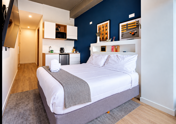 Apartaestudio en venta en Chapinero, Bogotá, 22 m² · foto 2 de 8