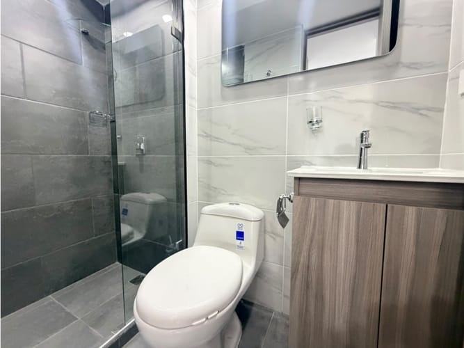 Apartamento de 3 alcobas en arriendo en La Gabriela, Bello, 54 m² · foto 12 de 13