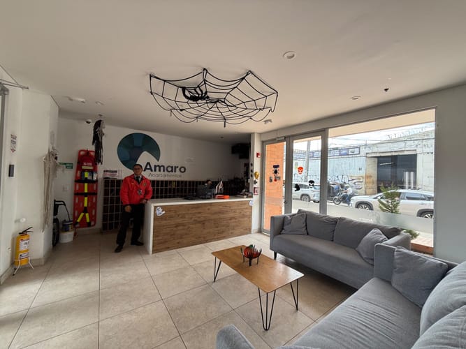 Apartamento de 1 alcoba en arriendo en Ricaurte, Bogotá, 29 m² · foto 18 de 24