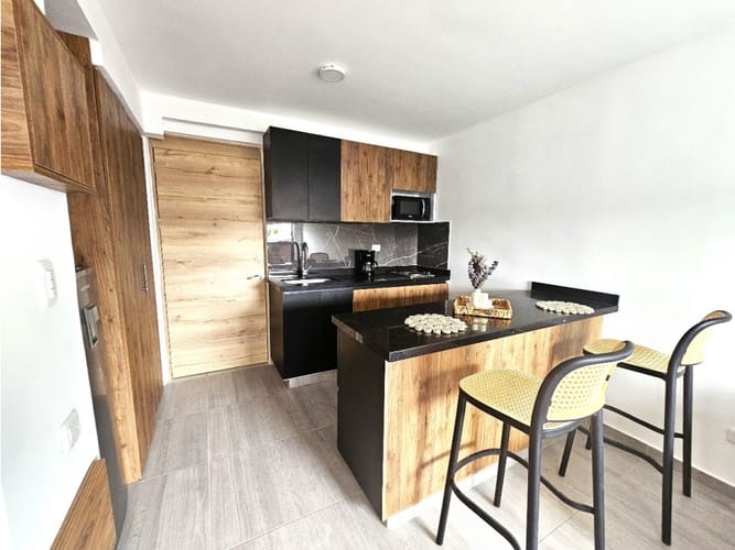 Apartaestudio en venta en El Refugio, Cali, 32 m² · foto 4 de 15