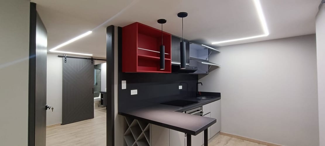 Apartamento de 1 alcoba en venta en Santa Barbara, Bogotá, 52 m² · foto 3 de 13