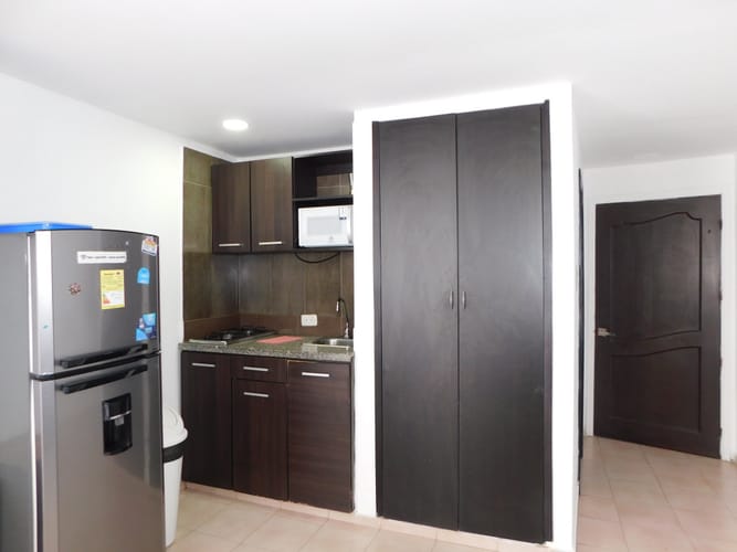 Apartamento de 1 alcoba en venta en El Laguito, Cartagena, 36 m² · foto 12 de 13
