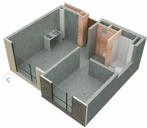 Apartaestudio en venta en Puente Aranda, Bogotá, 30 m² · foto 4 de 11