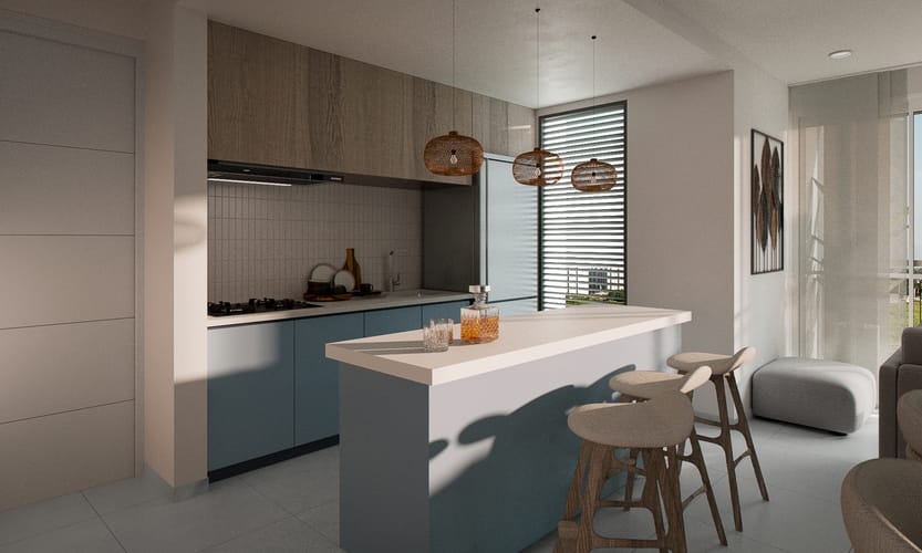 Apartamento de 3 alcobas en venta en Jamundí, 61 m² · foto 3 de 14