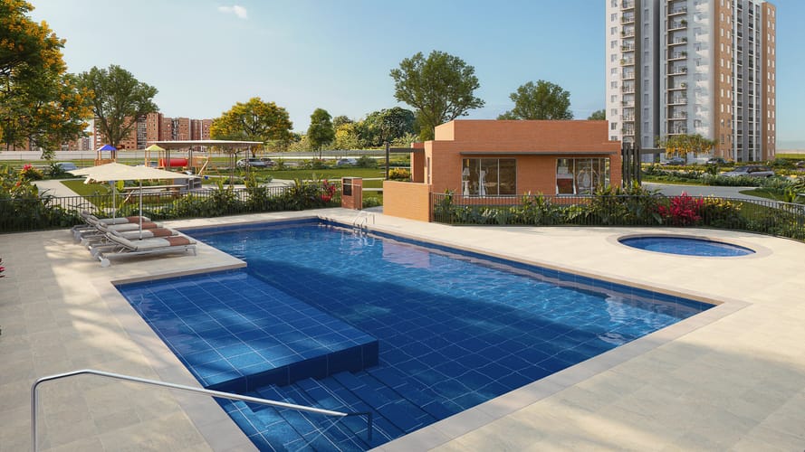 Apartamento de 3 alcobas en venta en Jamundí, 61 m² · foto 9 de 14