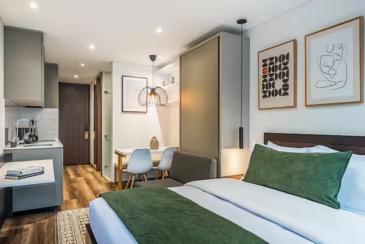 Apartaestudio en venta en Chico Norte, Bogotá, 27 m² · foto 3 de 15
