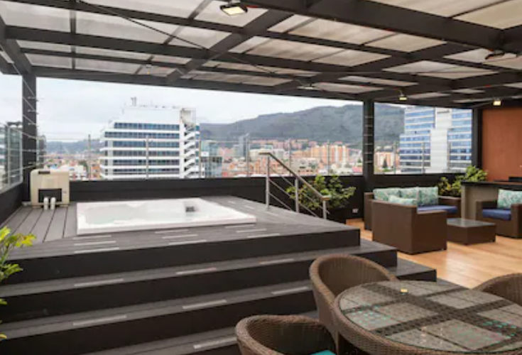 Apartaestudio en venta en Chico Norte, Bogotá, 27 m² · foto 9 de 15