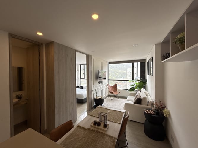 Apartaestudio en venta en Las Nieves, Bogotá, 38 m² · foto 2 de 15