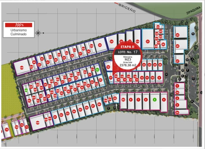 Lote en venta en Tibito, Tocancipá, 2378 m² · foto 2 de 22
