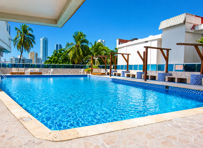 Apartamento de 1 alcoba en venta en El Laguito, Cartagena, 51 m² · foto 2 de 13