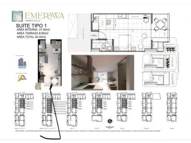 Apartaestudio en venta en Pozos Colorados, Santa Marta, 40 m² · foto 7 de 15