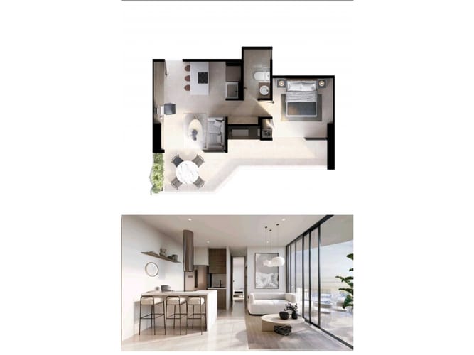 Apartaestudio en venta en Pozos Colorados, Santa Marta, 50 m² · foto 11 de 14