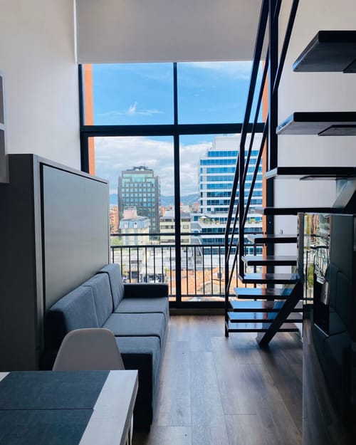Apartamento de 1 alcoba en venta en Chico Norte, Bogotá, 37 m² · foto 7 de 11