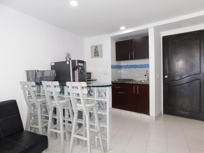 Apartamento de 1 alcoba en venta en El Laguito, Cartagena, 56 m² · foto 12 de 14