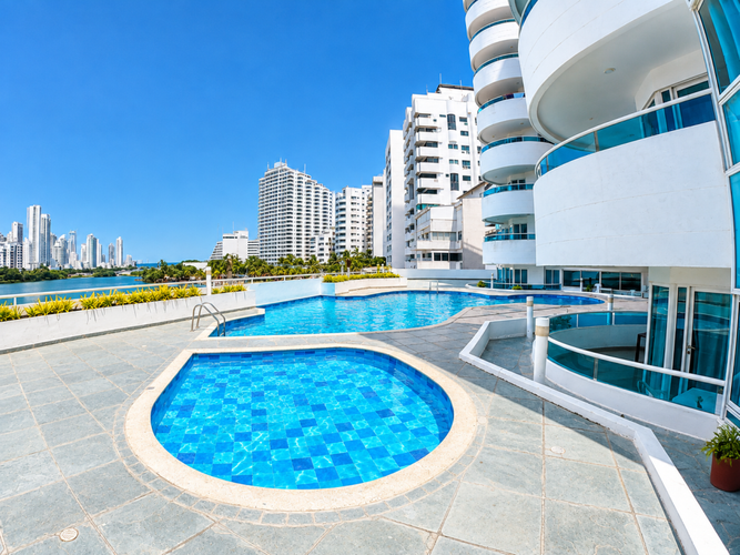 Apartamento de 2 alcobas en venta en El Laguito, Cartagena, 95 m² · foto 3 de 23