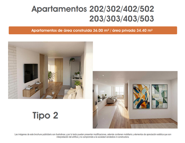Apartamento de 1 alcoba en venta en La Estrada, Bogotá, 36 m² · foto 9 de 11