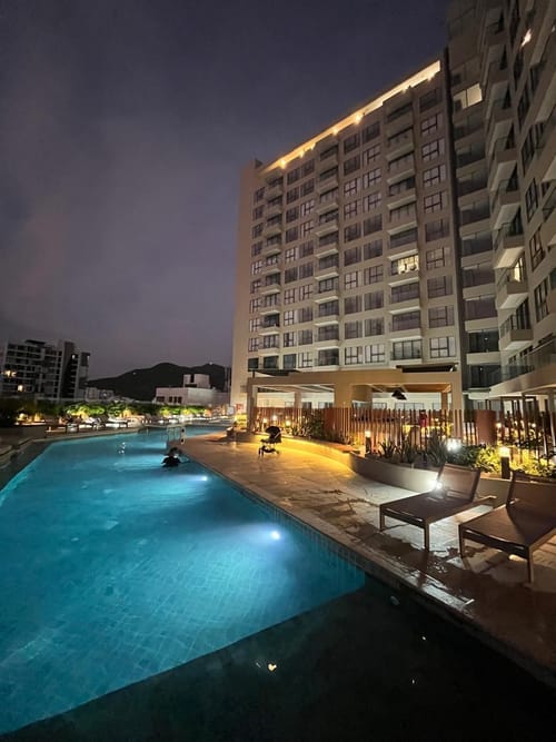 Apartamento de 1 alcoba en venta en Rodadero Sur, Santa Marta, 36 m² · foto 10 de 13