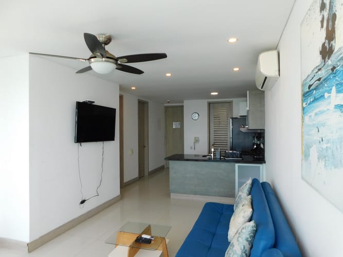 Apartamento de 1 alcoba en arriendo en El Laguito, Cartagena, 68 m² · foto 12 de 22