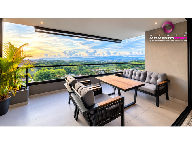 Apartamento de 3 alcobas en arriendo en Cerritos, Pereira, 111 m² · foto 3 de 11