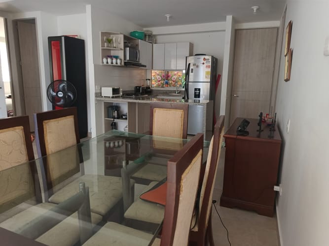 Apartamento de 1 alcoba en arriendo en Barceloneta, Cartagena, 58 m² · foto 8 de 18