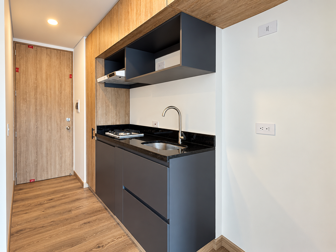 Apartaestudio en arriendo en Pasadena, Bogotá, 27 m² · foto 4 de 20