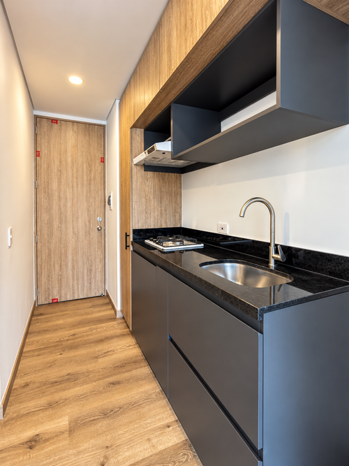 Apartaestudio en arriendo en Pasadena, Bogotá, 27 m² · foto 11 de 20