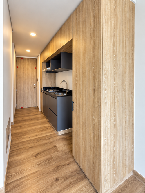 Apartaestudio en arriendo en Pasadena, Bogotá, 27 m² · foto 10 de 20