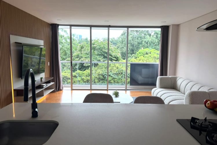 Apartamento de 1 alcoba en arriendo en El Diamante No. 2, Medellín, 63 m² · foto 5 de 7