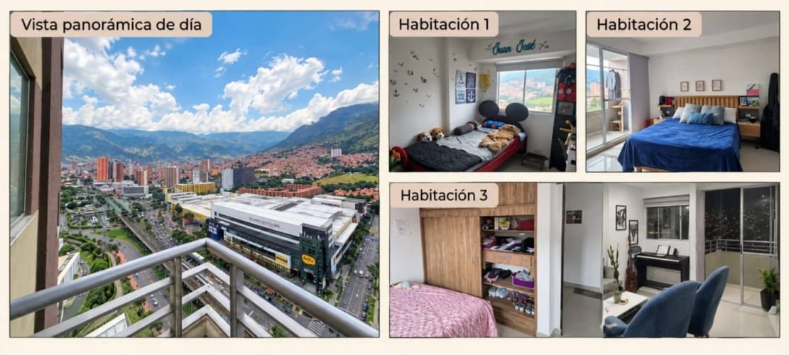 Apartamento de 3 alcobas en venta en Niquia, Bello, 83 m² · foto 8 de 11